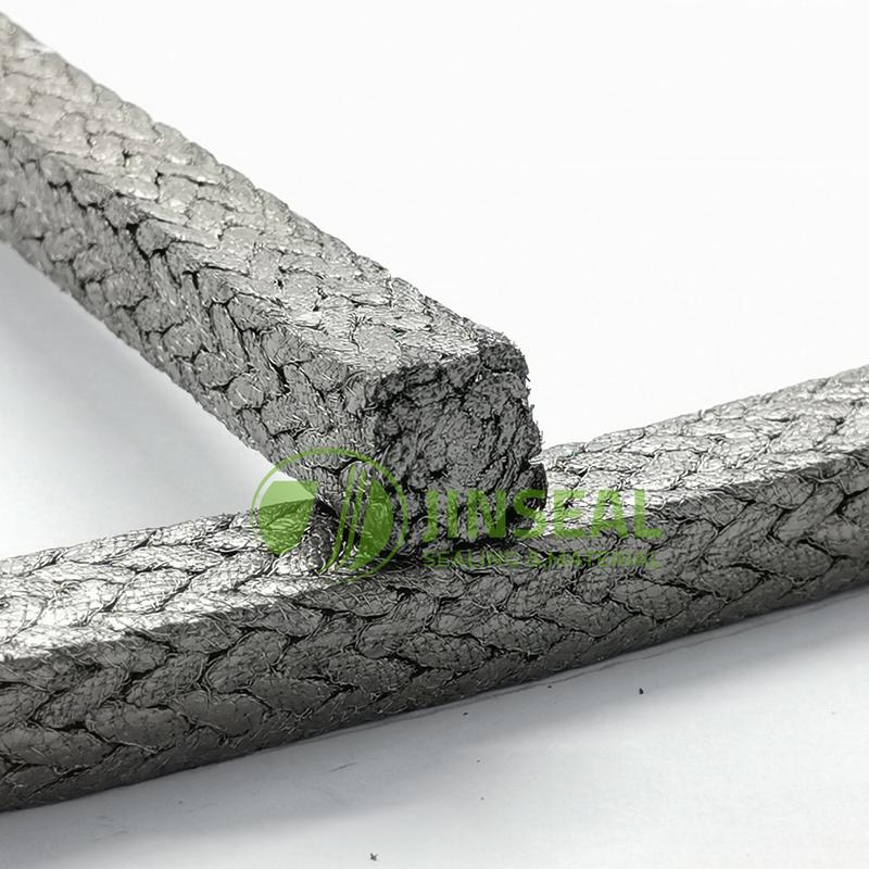 Outside Crocheted Inconel Jacket Graphite Packing